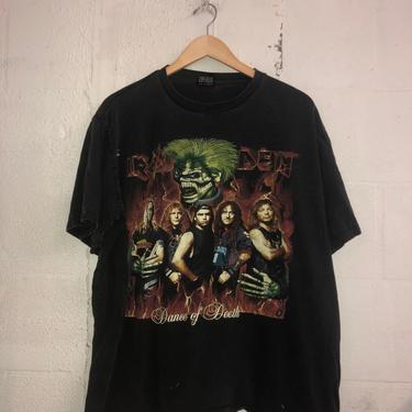 Vintage 90's Iron Maiden t-shirt. Super cool! Band tee! XL 3044 