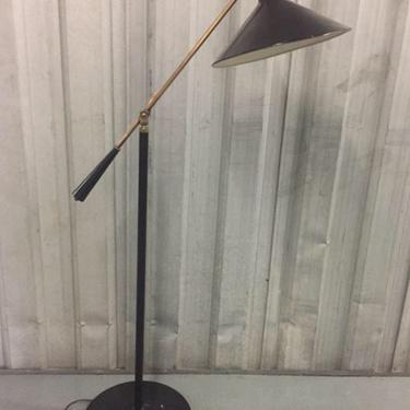 One Arm Gerald Thurston lightolier floor lamp