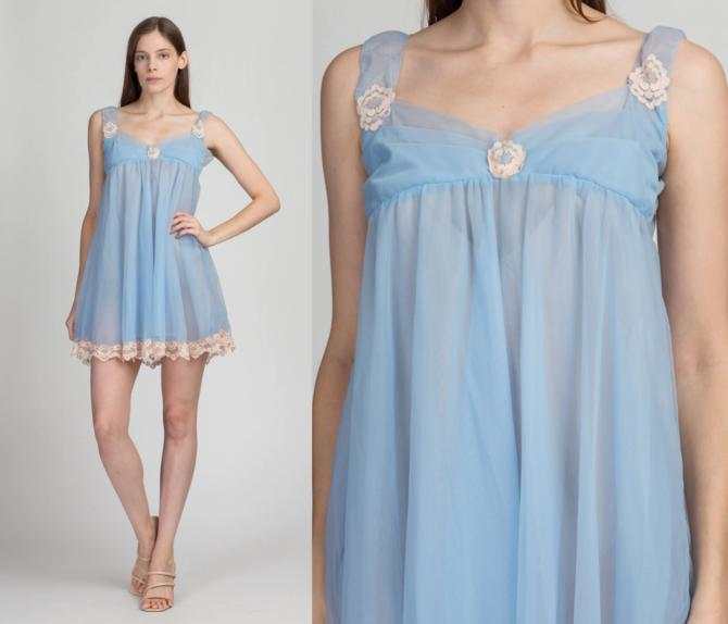 Vintage 60s Babydoll Nightgown