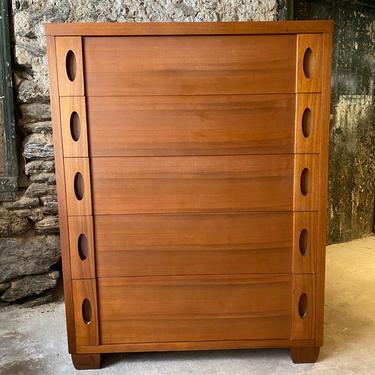 Mid century dresser Danish modern bachelors chest mid century modern chest of drawers 