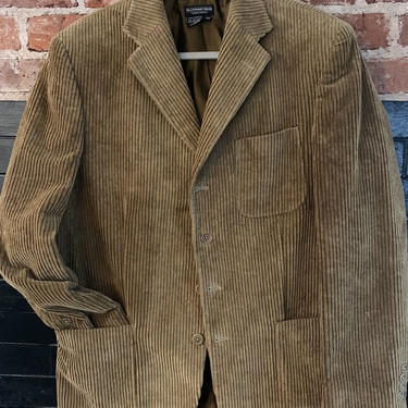 Vintage Mens J Peterman Company Corduroy Blazer Sports Jacket 42 