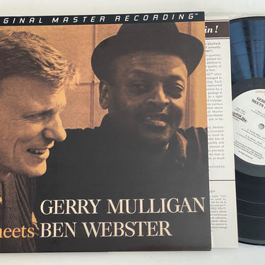 Gerry Mulligan Meets Ben Webster Original Master Recording LP 