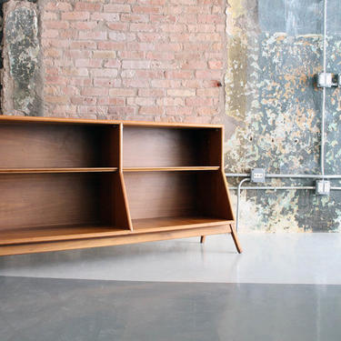 Walnut Bookcase by Kipp Stewart for Drexel 'Declaration'
