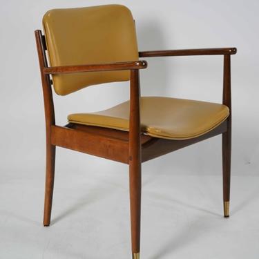 Walnut Armchair by Gregson Mfg. Co.