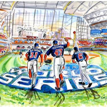 Game 1 Washington Nationals World Series vs. Astros by Cris Clapp Logan 