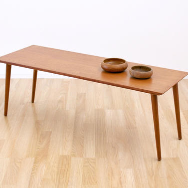 Danish Modern Teak Coffee Table 