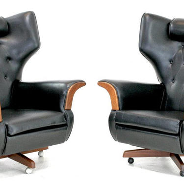 Mid Century Chairs...  G Plan Wing-Back Free Shipping. 