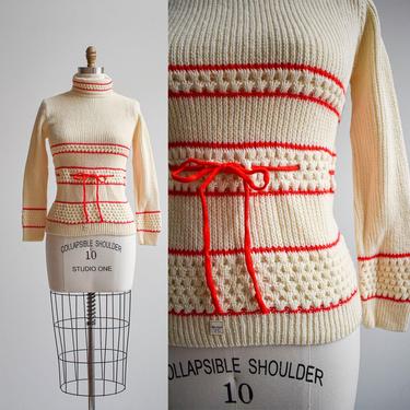 1970s Deadstock Knit Turtleneck Sweater 