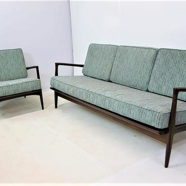 Mid Century Modern Danish sofa and chair set by Selig | 