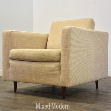 Wool Cube Lounge Chair 