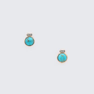 Turquoise Daydream Studs