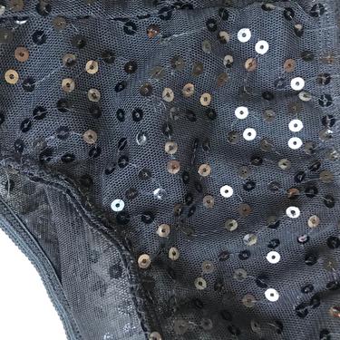 Black Sequin Detailed Underwear
