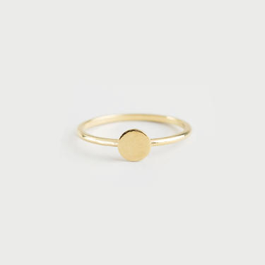 Circle Ring, Geometric Ring, Gold band ring, Thin band ring, gold rings, stacking ring, Birthday gift, Minimal ring, Simple stacking ring 