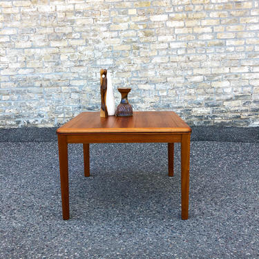 Danish Modern Square Coffee-accent Table 