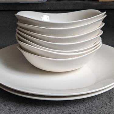 RESERVED for Amy | C&B Eva Zeisel (7) Cereal Bowls + (2) Dinner Plates 