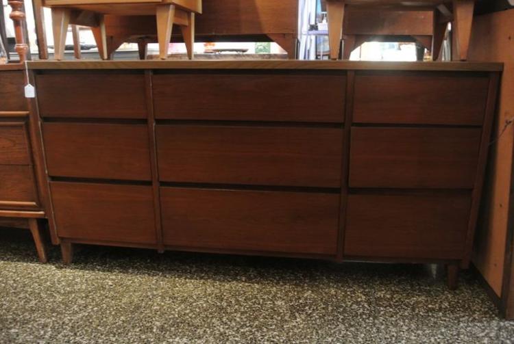 Nine drawer dresser. $395