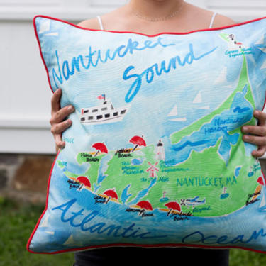 Nantucket Throw Pillow