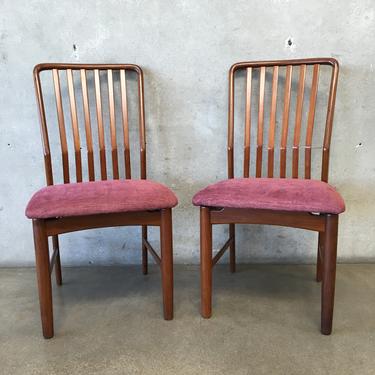 Pair of Danish Teak Chairs by Svend A. Madsen