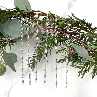 Silver Tree Icicles - Christmas Tree Decorations 
