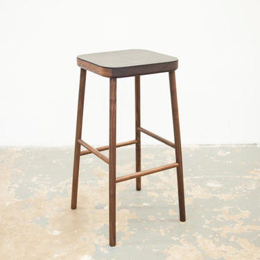 Free Shipping - Bar stool - White Oak or Walnut - Counter Height 