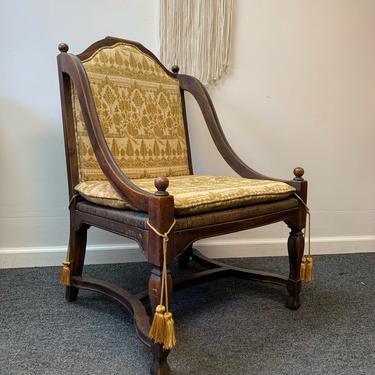 Vintage boho arm chair 