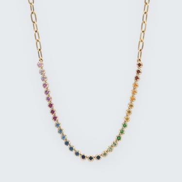 Rainbow Sectional Necklace