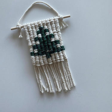 Woven Tree Ornament or Wall Hanging 