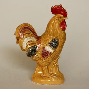 vintage ceramic rooster made in japan 