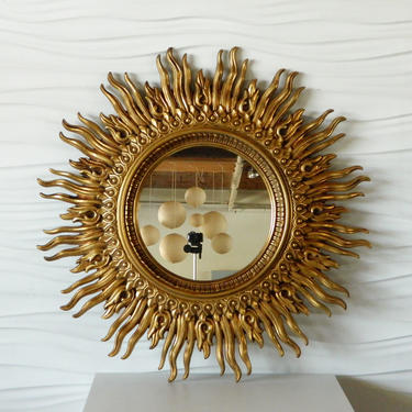 HA-C8107 XL Decorative Sunburst Mirror