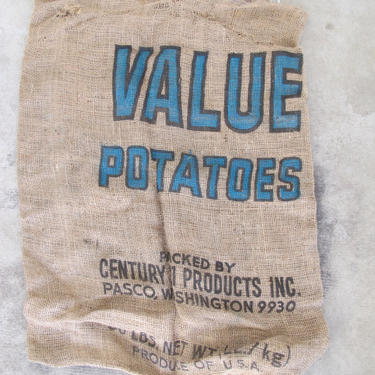 Vintage Burlap Bags 