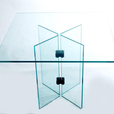 Mid Century Glass Table