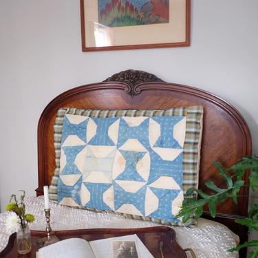 Calico Quilted Pillow Case 