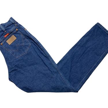 Vintage 1990s WRANGLER High Waisted Women's Jeans ~ measure 27 x 32 ~ 12MWZ / Straight Leg ~ 27 Waist ~ USA Made 