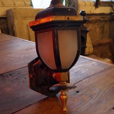 Small Dome Sconce w Frosted Glass
