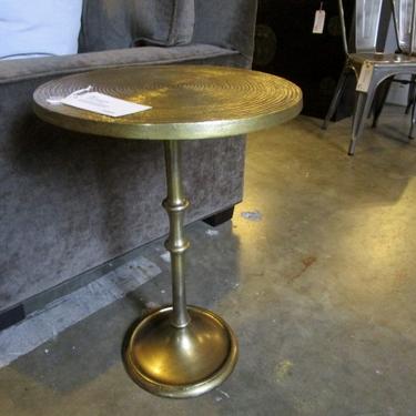 BRASS STYLE ACCENT TABLE