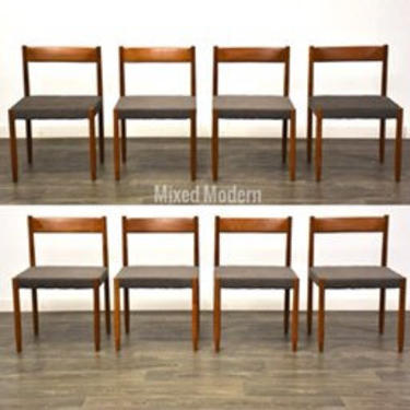 Teak MCM Dining Chairs- Set of 8 
