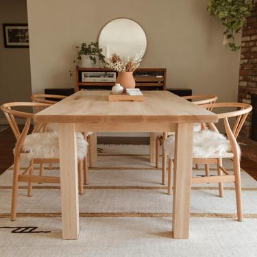 CUSTOM QUOTE- Solid Wood Dining/Kitchen Table (Maple, Walnut, Oak), Modern Furniture, Made to Order (Do NOT buy this!) 