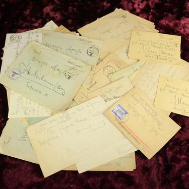Fifty Handwritten German Letters From Wartime Germany, 1940-1943 