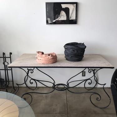 Vintage Wrought-Iron Table
