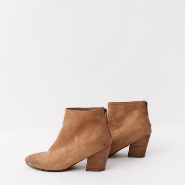 Marsell Suede Ankle Boots, Size 39.5