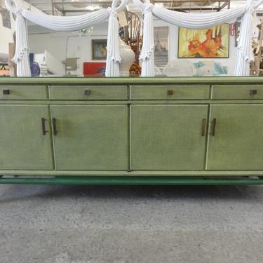 Tommi Parzinger Style Wrapped Credenza