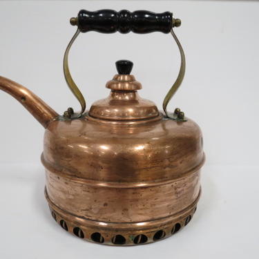 Vintage English Simplex Beehive copper kettle