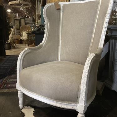 Newly Upholstered Wing Chair