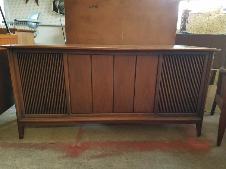 Mid-Century Stereo Console