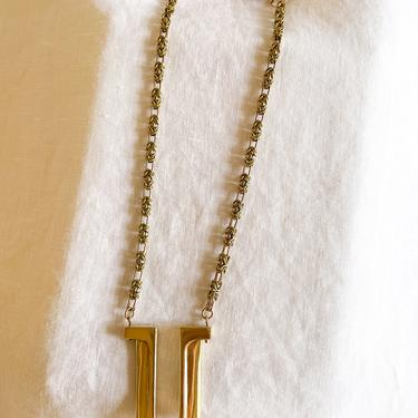 Lila Rice Rise Pendant Necklace