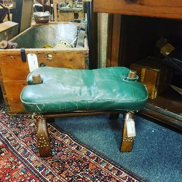                   Vintage saddle stand. $75