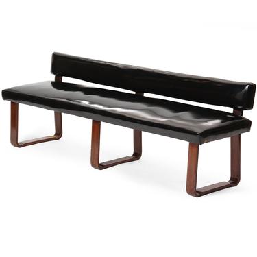 Bench with Floating Back