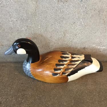 Mallard Signed Carved Duck