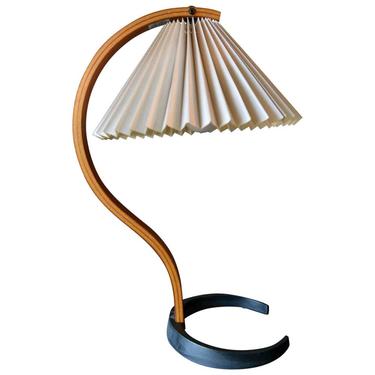 Bentwood Table Lamp by Caprani Light of Denmark, circa 1971