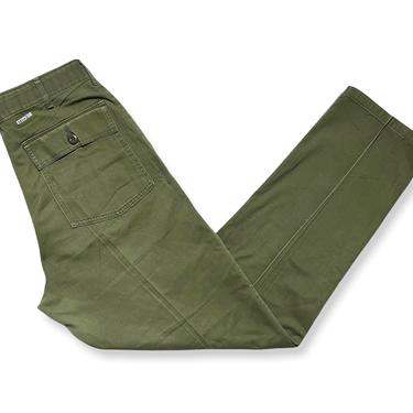 Vintage US Army OG-507 Field Trousers / Pants ~ measure 30.5 x 32 ~ Post Vietnam War ~ 30 31 Waist 